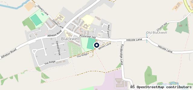 Map showing the location of Blackwell M O T & Tyre Centre LTD