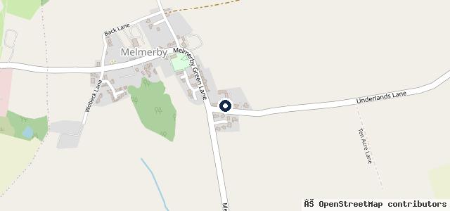 Map showing the location of Blythes Garage