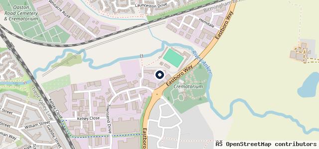 Map showing the location of Bosch Car Service - The Peugeot Specialist