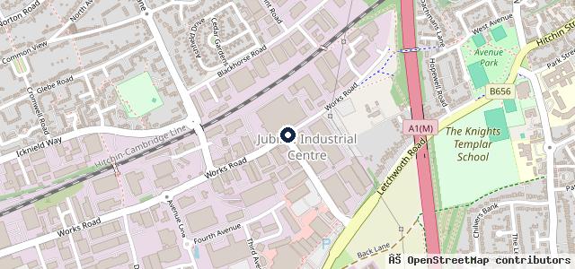 Map showing the location of Brake and Service World Letchworth - MOTs & Servicing
