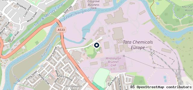 Map showing the location of Cheshire Vehicle Maintenance LTD