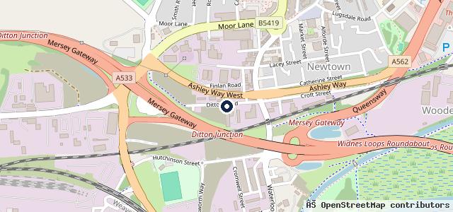 Map showing the location of C & T Garage Citroen & Peugeot specialist # Service & repair # Suspension # Clutches # Cambelts # Add Blue faults