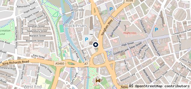 Map showing the location of Car Clinic