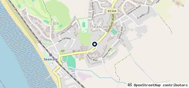Map showing the location of Cars Recovery Seascale