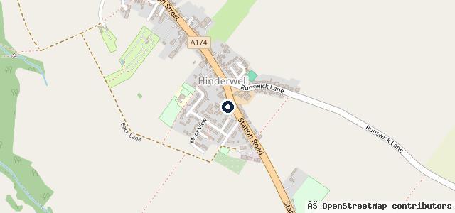 Map showing the location of Central garage Hinderwell Limited, Custom & Restoration workshop.