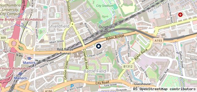 Map showing the location of Bonello Auto Services