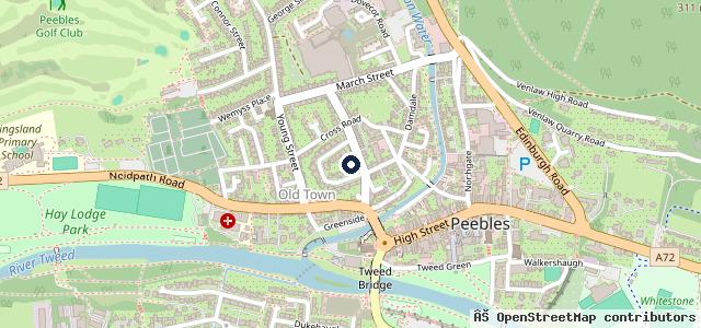 Map showing the location of Harrisons Ford Centre