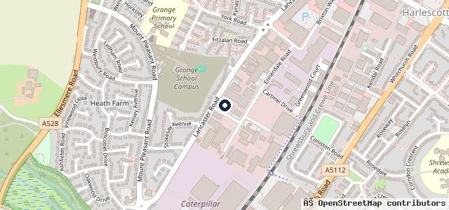 Map showing the location of DR Autos Garage