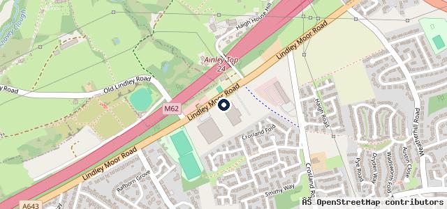 Map showing the location of Sytner Land Rover Huddersfield