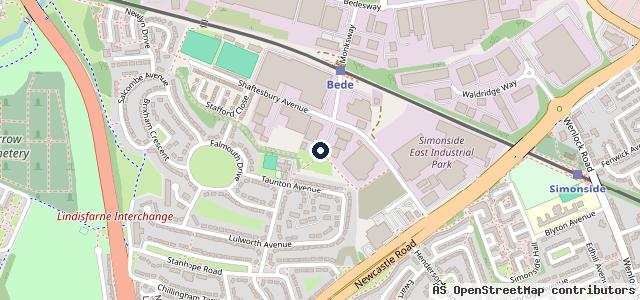 Map showing the location of Fastfit Cars & Vans