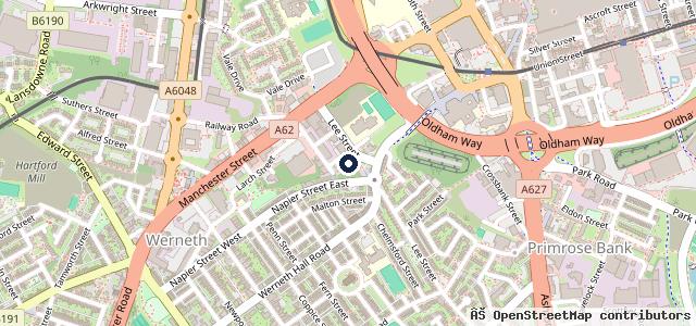 Map showing the location of FastFitAutos Garage & MOT Centre