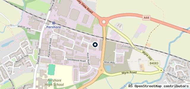 Map showing the location of CNH Autos