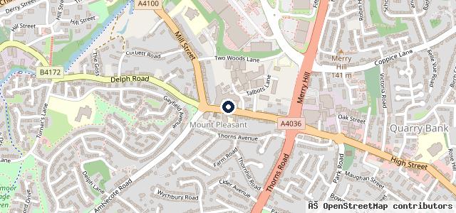 Map showing the location of Midland Motorcars Ltd
