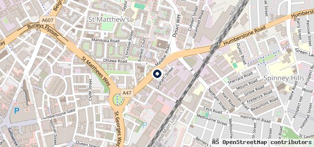 Map showing the location of Fasttrack Motorcycles