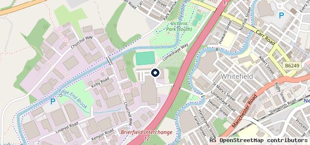 Map showing the location of Lomeshaye Performance Ltd