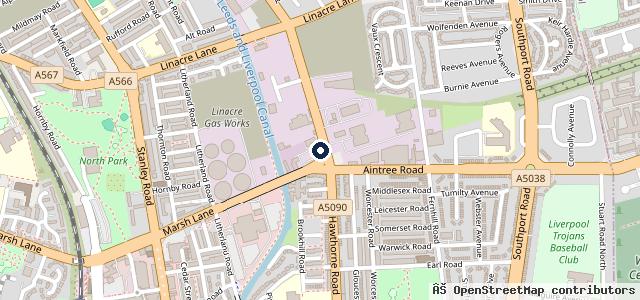 Map showing the location of Ossetsound Ltd