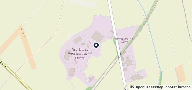 Map showing the location of Gold Cars Ltd
