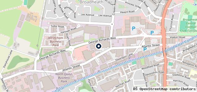 Map showing the location of Hanstons Ltd