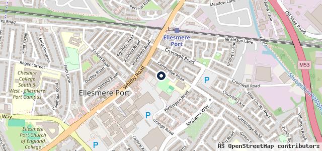 Map showing the location of Harper Autos