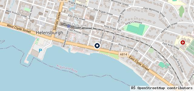 Map showing the location of Helensburgh Toyota