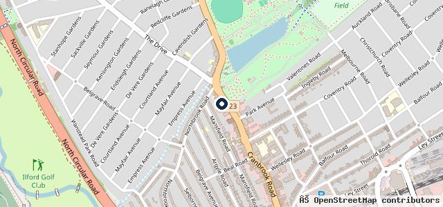Map showing the location of Goodmayes Motors Sales Ltd | London