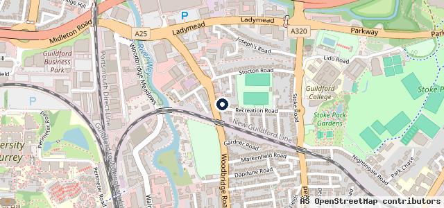 Map showing the location of BEST Service Centre