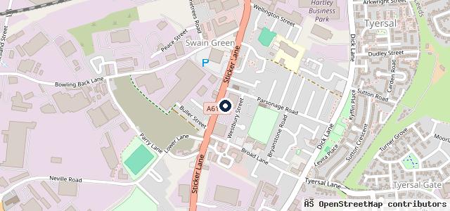 Map showing the location of JCT600 Ltd