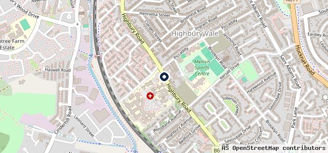 Map showing the location of KAM Servicing