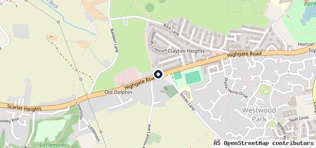 Map showing the location of Kelvin at Uplands Garage
