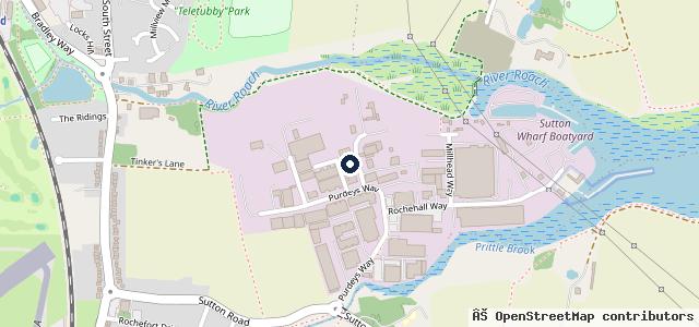 Map showing the location of Bateman Motors Limited