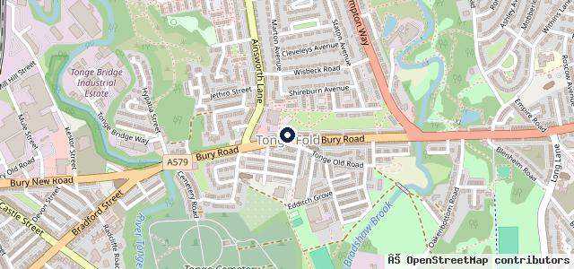 Map showing the location of Lexus Bolton