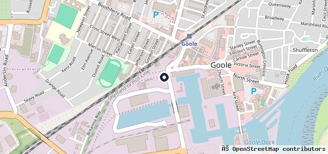 Map showing the location of Glews Services