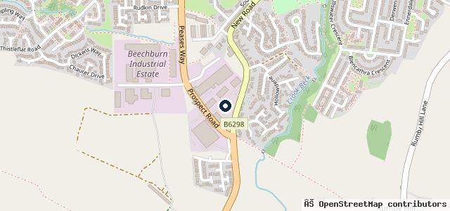 Map showing the location of BodyWork Direct Ltd