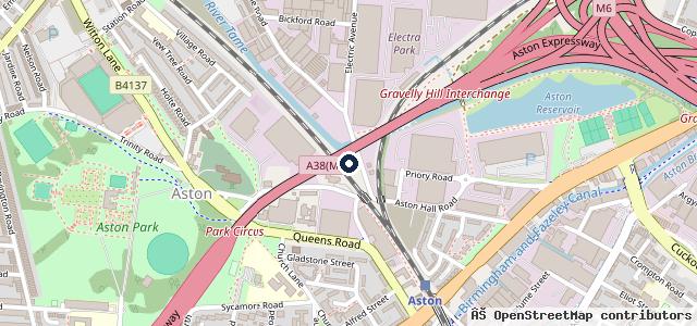 Map showing the location of J & M Tyres Ltd