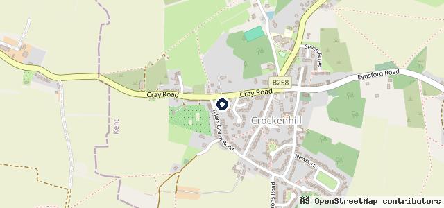 Map showing the location of MCA Garage Services