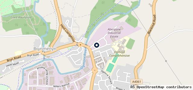 Map showing the location of M & S Vehicle Services Ltd