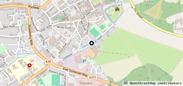 Map showing the location of Silver Service MOT Centre