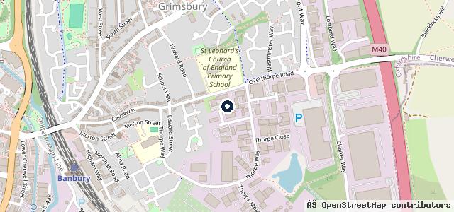 Map showing the location of Martin's Mechanical Services