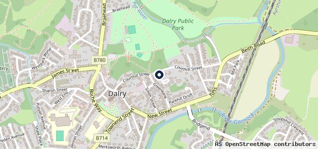 Map showing the location of McKinnon Bros
