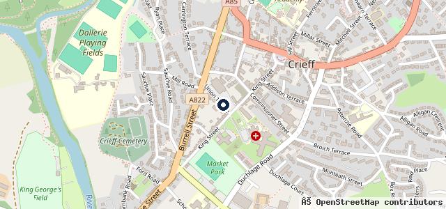 Map showing the location of Meadow Garage Ltd