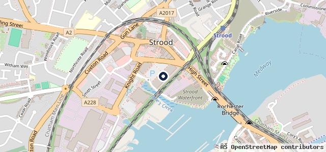 Map showing the location of Medway Motortech Ltd