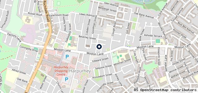 Map showing the location of Melbourne Street Motors