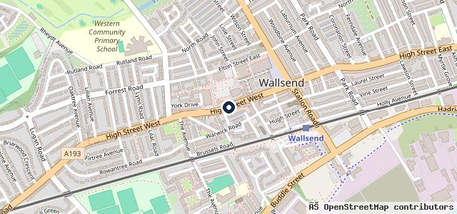 Map showing the location of Forster Auto Centre