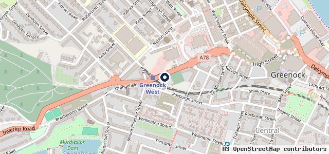 Map showing the location of Ewen Haldane Motorcycles