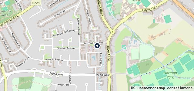 Map showing the location of PTA Garage Services Bromley
