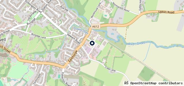Map showing the location of The House Of Cars Southwell Ltd, Nottingham