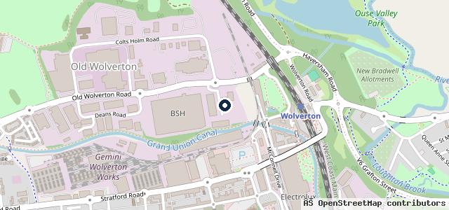 Map showing the location of Bridge Autocare