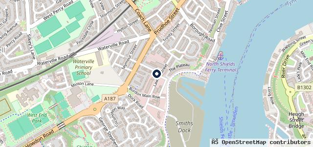 Map showing the location of Chirton Motor Services Eurorepar Car Service