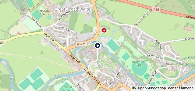 Map showing the location of High Hill Automotive
