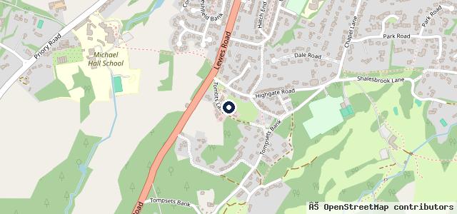 Map showing the location of P.j Autos